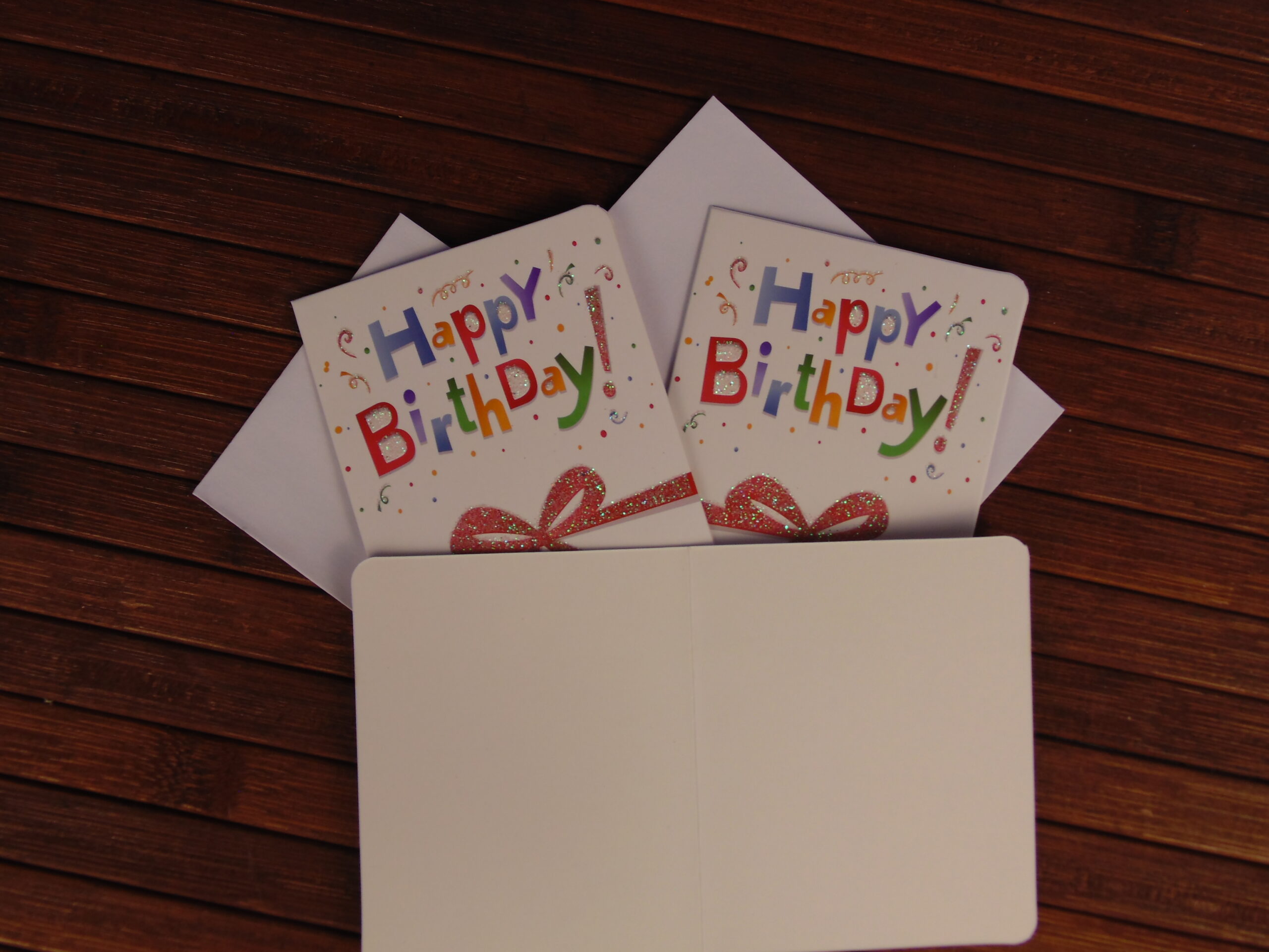 Tarjeta de felicitación "Happy Birthday" con sobre - Imagen 2